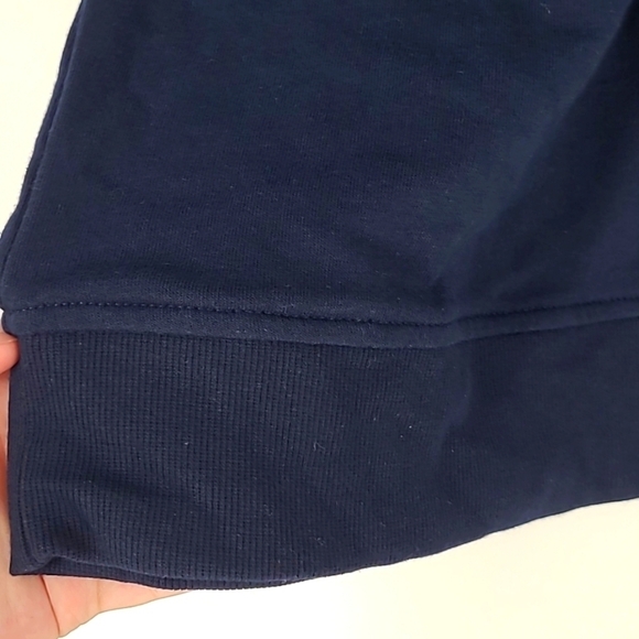 Old Navy Size M Navy Blue 1/4 Zip Tee - Picture 5 of 9